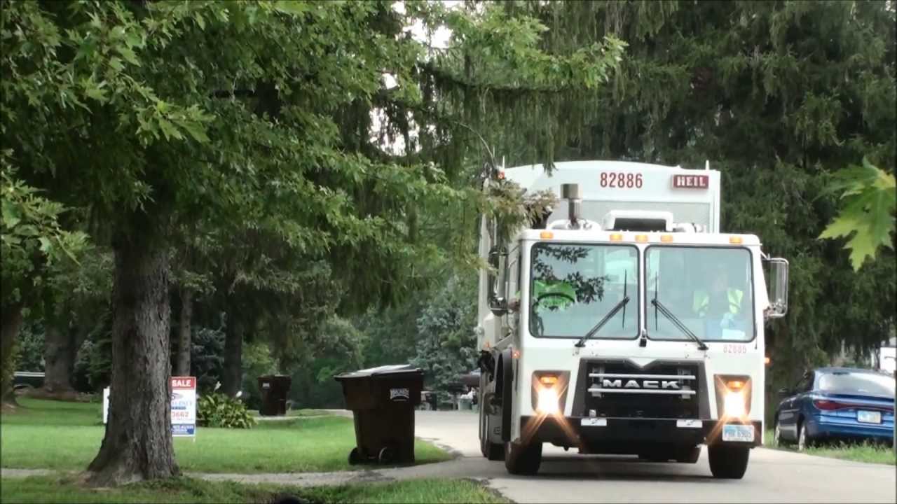 Rumpke Automated Collection Trucks - YouTube