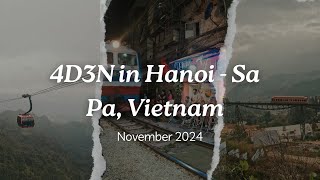 4D3N in Hanoi - Sa Pa, Vietnam