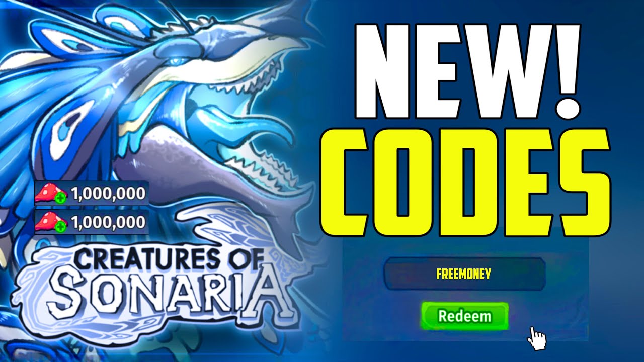 *NEW* ALL WORKING CODES FOR CREATURES OF SONARIA 2023! ROBLOX CREATURES ...