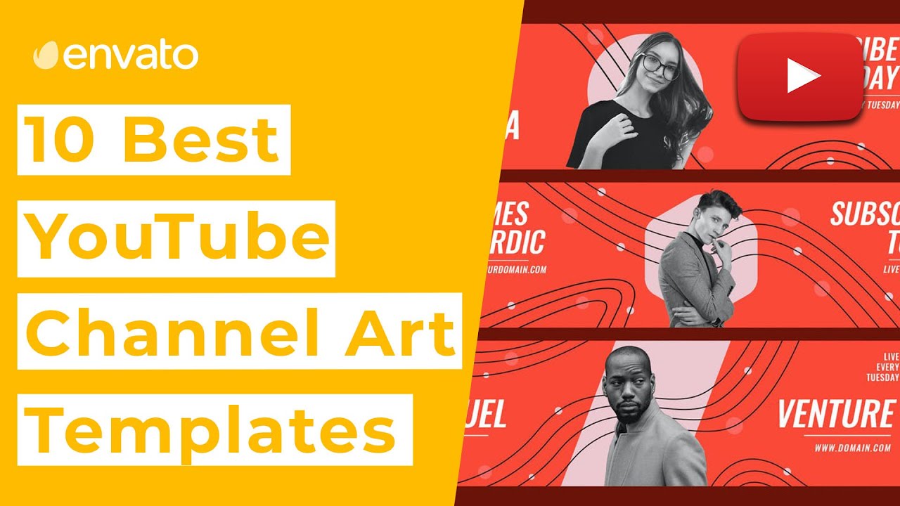 Youtube Channel Art Template