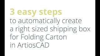 ArtiosCAD - Cape Pack FCA Integration