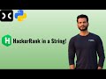 Hackerrank in a String! | HackerRank | String