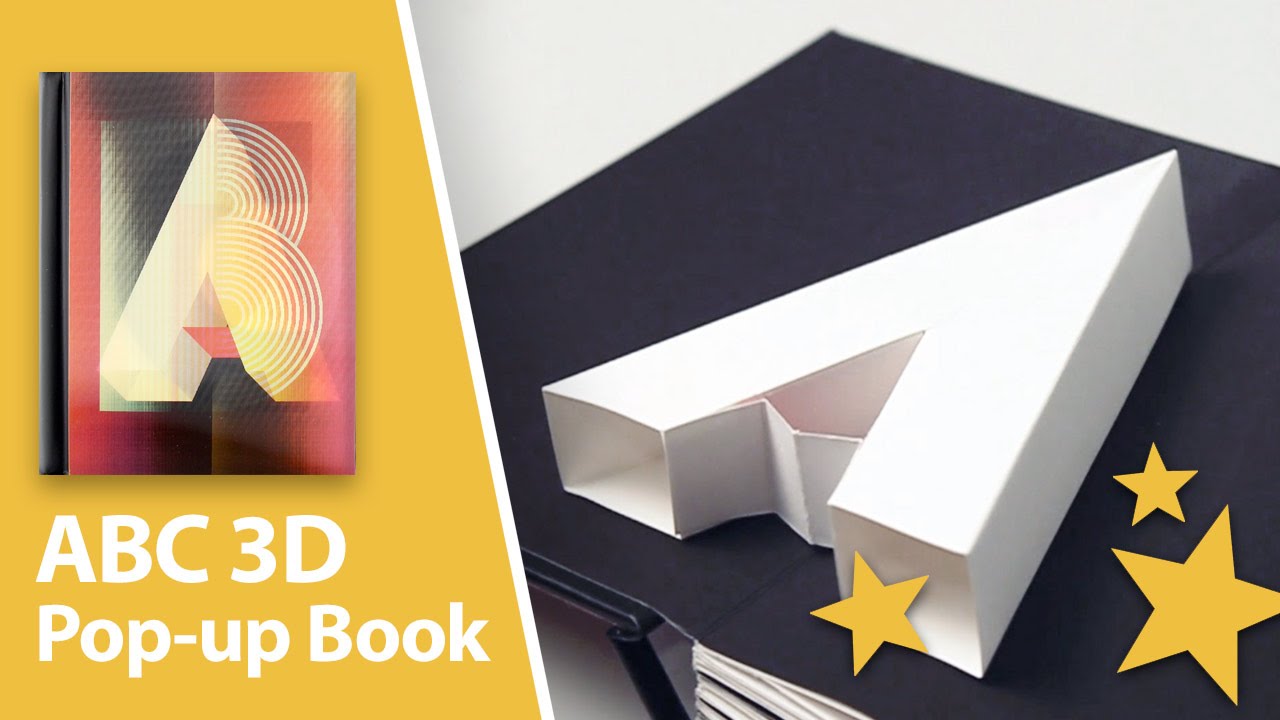 ABC3D Pop-up Book - A Real ABC In 3D! - YouTube