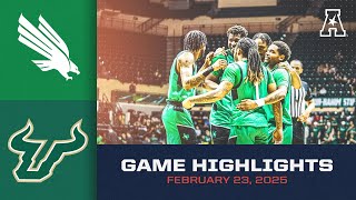 Game Highlights: North Texas vs. South Florida (Feb. 23, 2025)