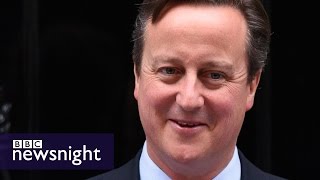 10 years of David Cameron as Conservative leader - Newsnight