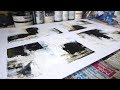 Abstract Art Mark Making #5 | Neutral Colours