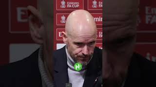 This team has STRONG character and belief 💪 Erik Ten Hag #shorts