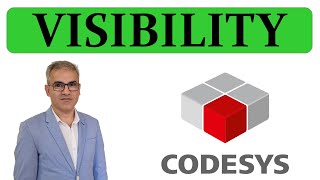 Codesys: Visualization trick - controlling the visibility of the objects #codesys #visualization