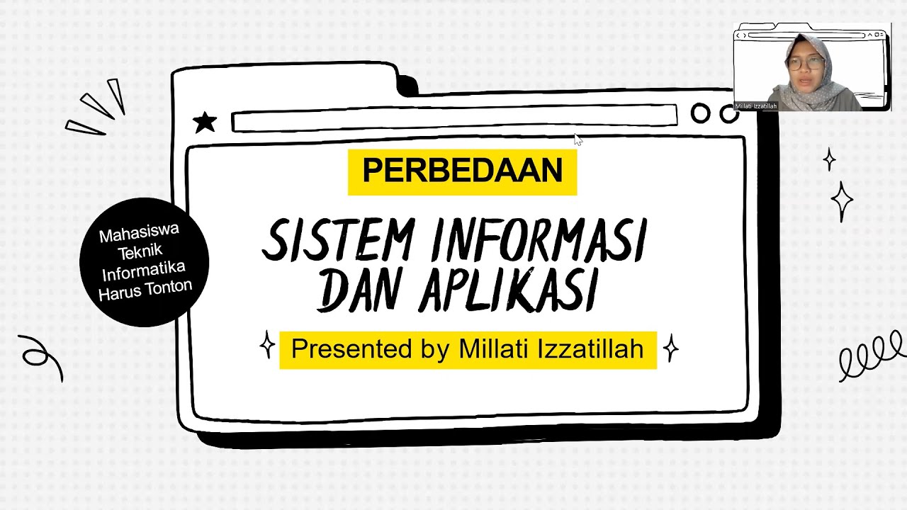 Perbedaan Sistem Informasi Dan Aplikasi - YouTube