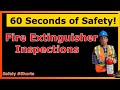 Fire Extinguisher Inspection Safety #Shorts