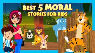 Best 5 Moral Stories For Kids | Learning Stories | Tia & Tofu Storytelling | Bed