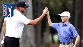Brooks Koepka surprises cancer patient with inside-the-ropes experience