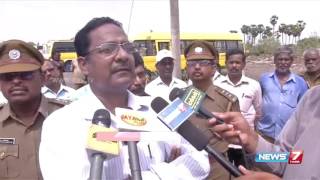 RTO officers inspects school vehicles at Pondicherry | News7 Tamil