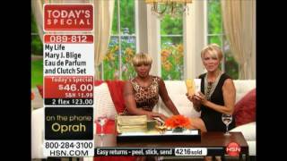 Oprah Calls in for Mary J. Blige Premiere on HSN!