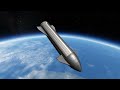 Starship Successful Re-entry + Landing  KSP