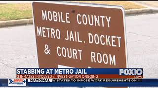 2 inmates involved in stabbing at Mobile County Metro Jail identified
