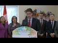 prime minister trudeau delivers remarks at the ymca ywca south y child care centre in winnipeg