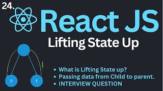 Lifting State up in ReactJs Tutorial #24 | Complete React Course