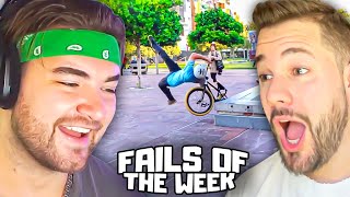 KingWoolz \u0026 Mike React to FAILS OF THE WEEK!! (Insane Footage)