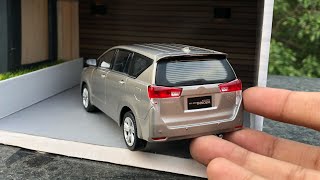 Unboxing of Mini Toyota Innova Crysta 1/32 Diecast Model Car | By Toyota Merchandise