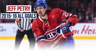 Jeff Petry's All Goals from the 2015-2016 NHL Season