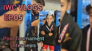 IWC Vlogs - EP.5 Post Tournament Interviews