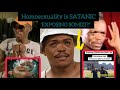 Homosexuality is satanic&calls for it & Somizi to be canceled by Christians who dragged him to filth