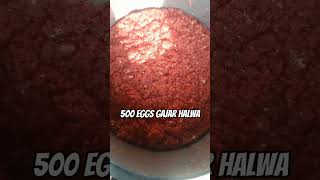 500 eggs gajar Halwa #recipe #shorts #viral