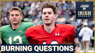 Notre Dame's BURNING QUESTIONS that will DEFINE the offseason for Marcus Freeman \u0026 the Irish