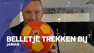 Jaman zingt clublied Go Ahead Eagles | Belletje trekken bij Jaman