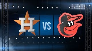 8/19/16: Astros outslug the Orioles in a 15-8 victory