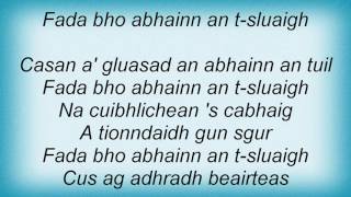 Runrig - Abhainn An T-Sluaigh Lyrics