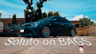 Kia Soluto on Bags | Air Suspension