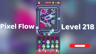 🎮 Pixel Flow Level 218 Walkthrough | Go Answer 🧩✨