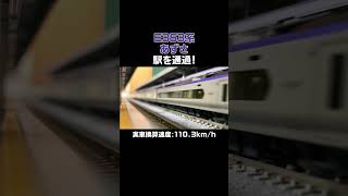 【Nゲージ】E353系 あずさ 駅を通過！ #shorts