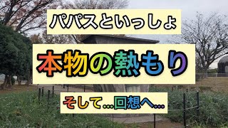 パパスといっしょ　　今年もお疲れ様サマでえ　　熱まれみんな　お金じゃない　愛…