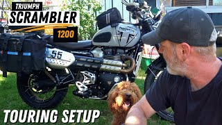 Triumph Scrambler 1200X Touring Setup