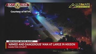 Search For Armed Suspect In Hamilton County