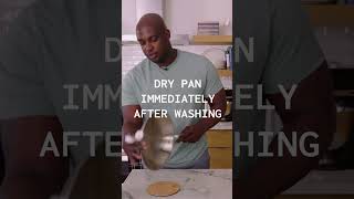 How to Clean Stainless Steel Pans | Made In Cookware #shorts