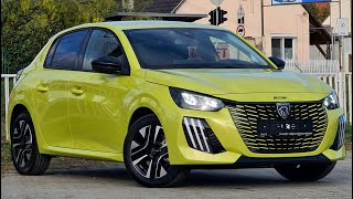 NEW 2024 Facelift Peugeot 208 Allure 1.2 PureTech 100 Agueda Yellow