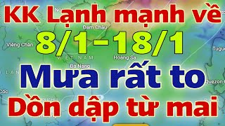 Dự báo thời tiết hôm nay và ngày mai 9/1/2025 | dự báo bão mới nhất | thời tiết 3 ngày tới