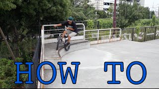 [Vol.21/How To BMX Tricks ] フィーブルグラインド \