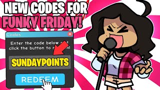 *6 CODES* ALL WORKING CODES FOR FUNKY FRIDAY 2021! ROBLOX FUNKY FRIDAY CODES