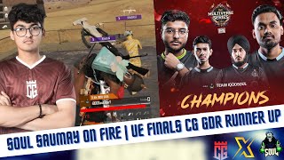 IQOO SOUL CHAMPION 🏆 GDR CG Runnerup | UE GRAND Finals Highlights