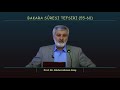 7. ders bakara sûresi 55 60 tefsiri abdurrahman ateş ses kaydı 2009