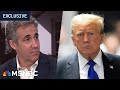 See Michael Cohen's first reaction to Trump's historic guilty verdict | MSNBC Exclusive