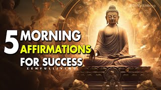 Speak 5 Lines To Yourself Every Morning - Daily Self Motivation | Buddhism