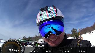 Ски писта Бузлуджа! Едно следобедно спускане! Buzludzha Ski Run! One afternoon descent!