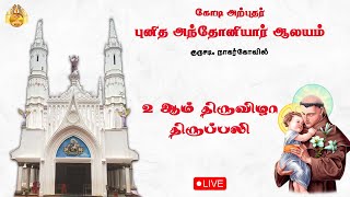 🔴 LIVE புனித அந்தோனியார் ஆலயம், குருசடி, நாகர்கோவில் | 2 ஆம் திருவிழா திருப்பலி | 11-01-2025.