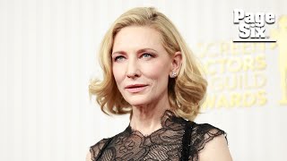 Cate Blanchett updates old red carpet gown for SAG Awards 2023 | Page Six Celebrity News
